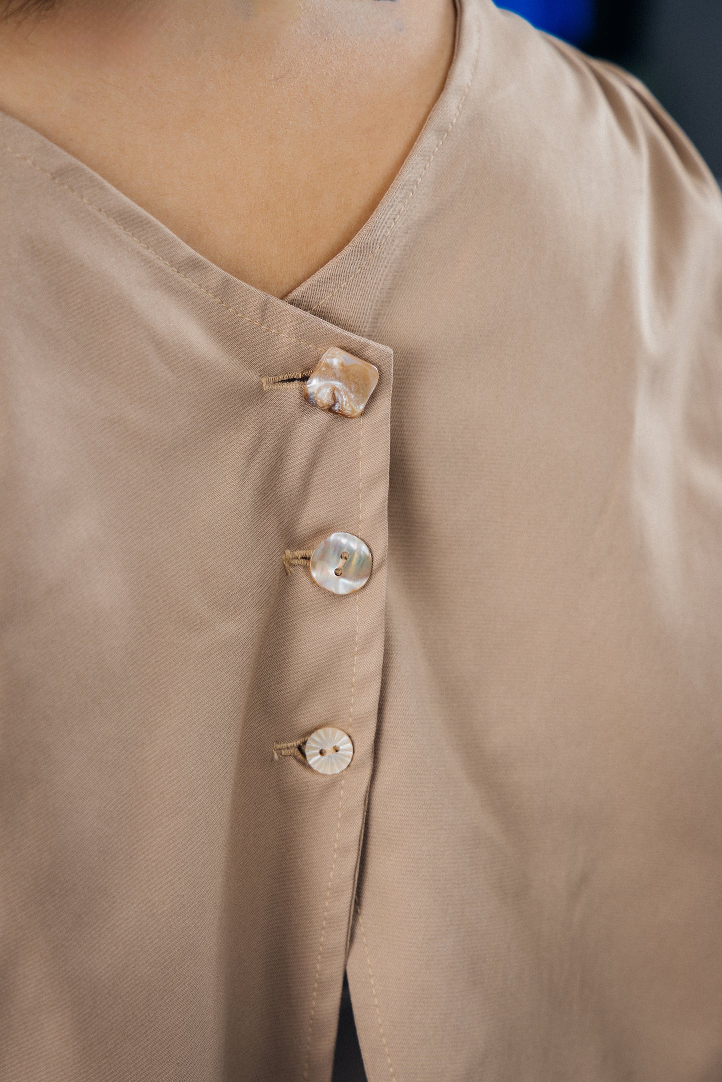 Cropped Short - Sleeved Top