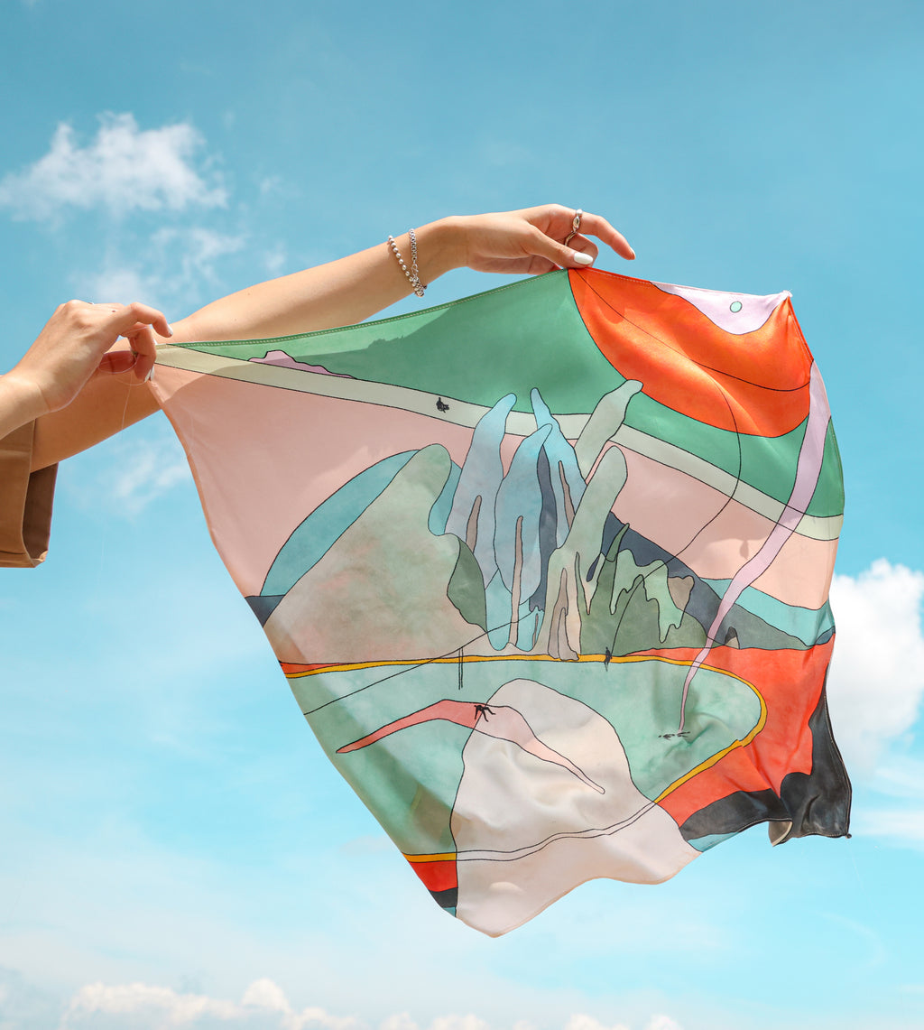 SYZYGY x KIKI CHONG 100% SILKS