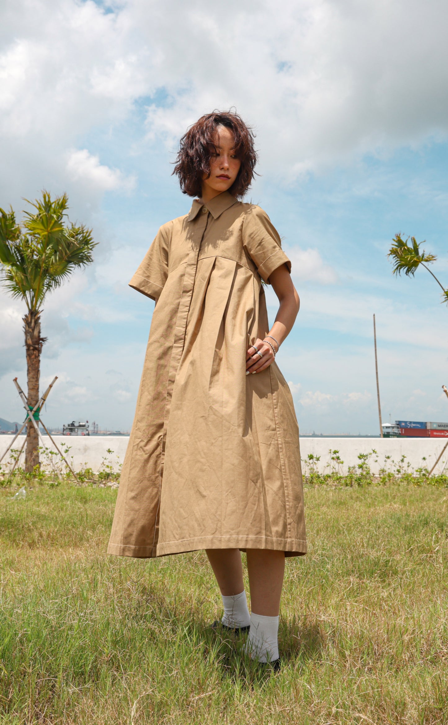 Maxi Pleated Skirt