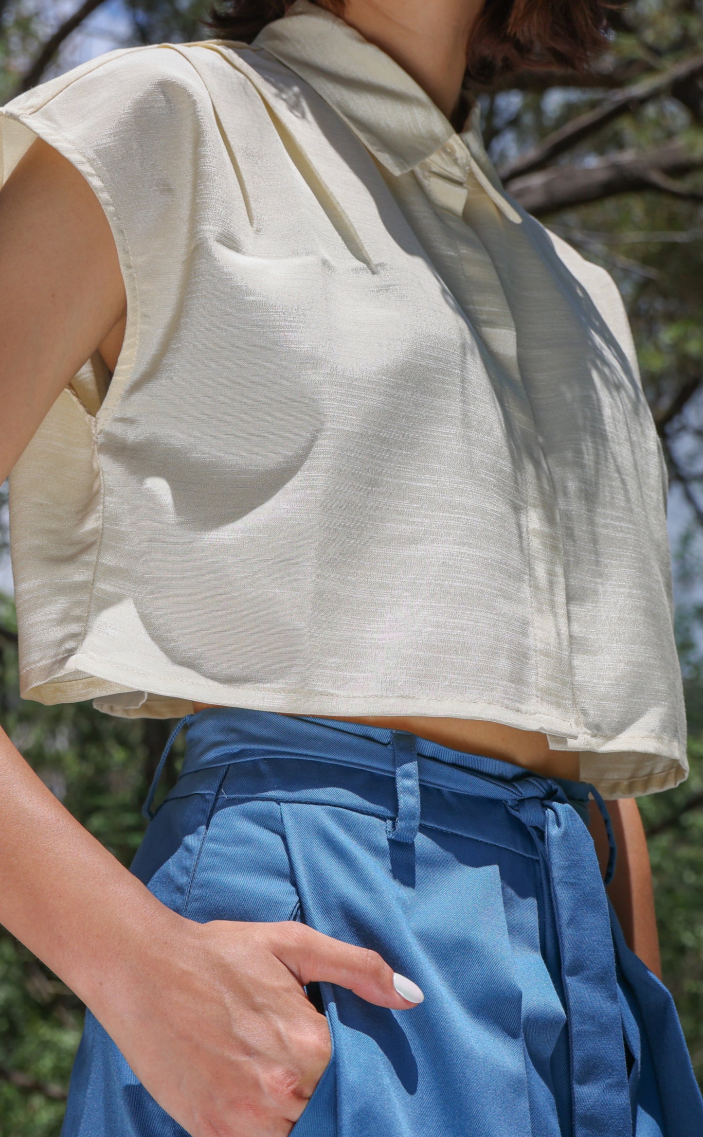Cropped Shirt