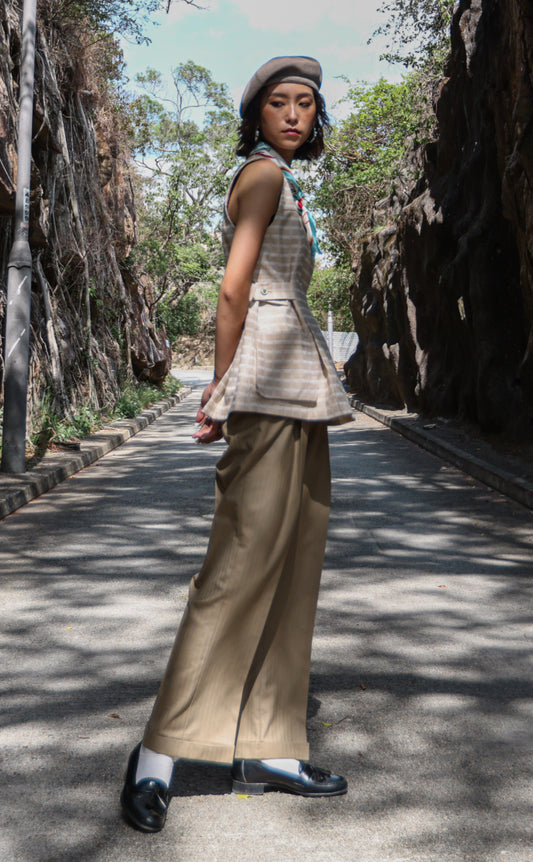 Square-neck Top