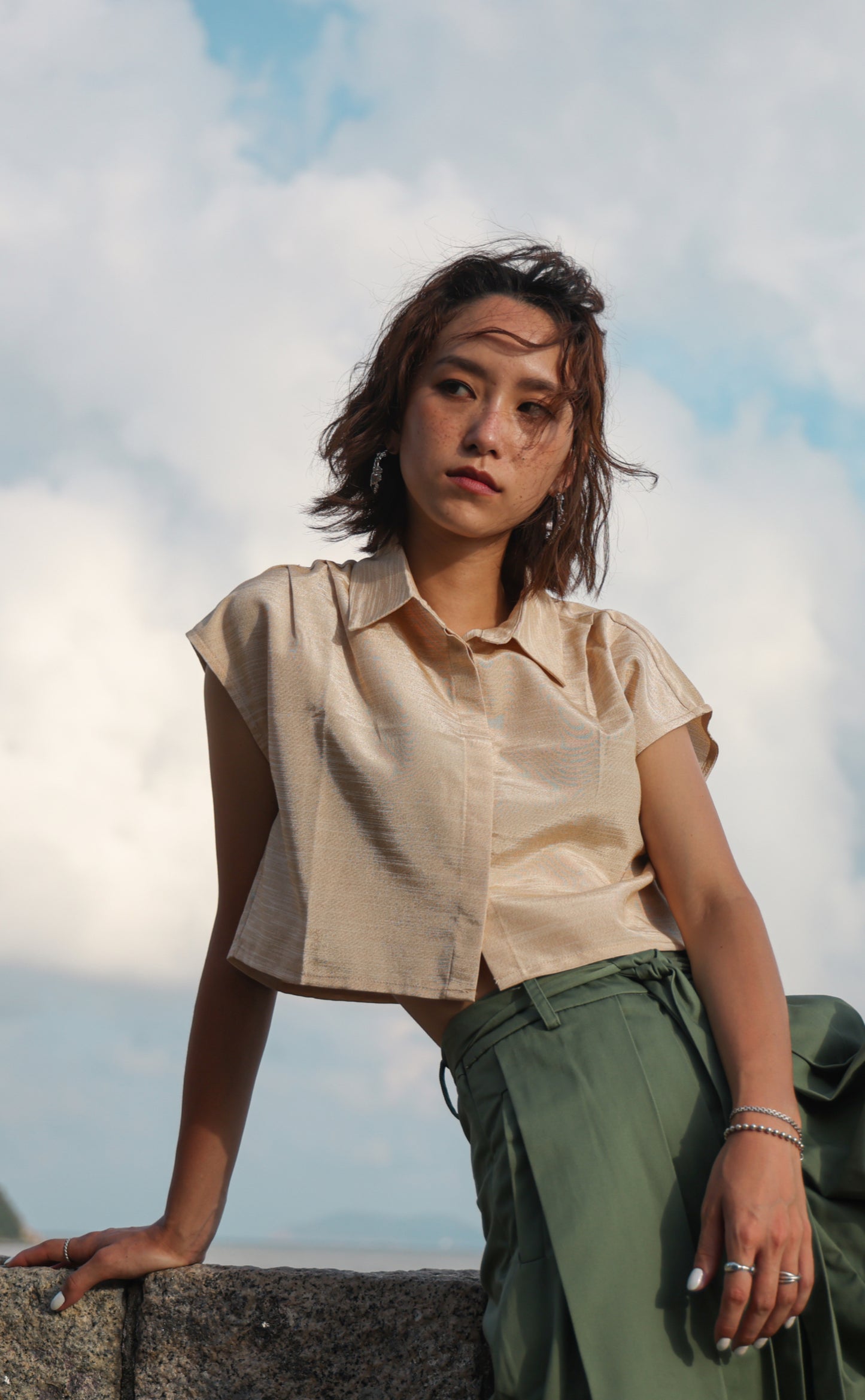 Cropped Shirt