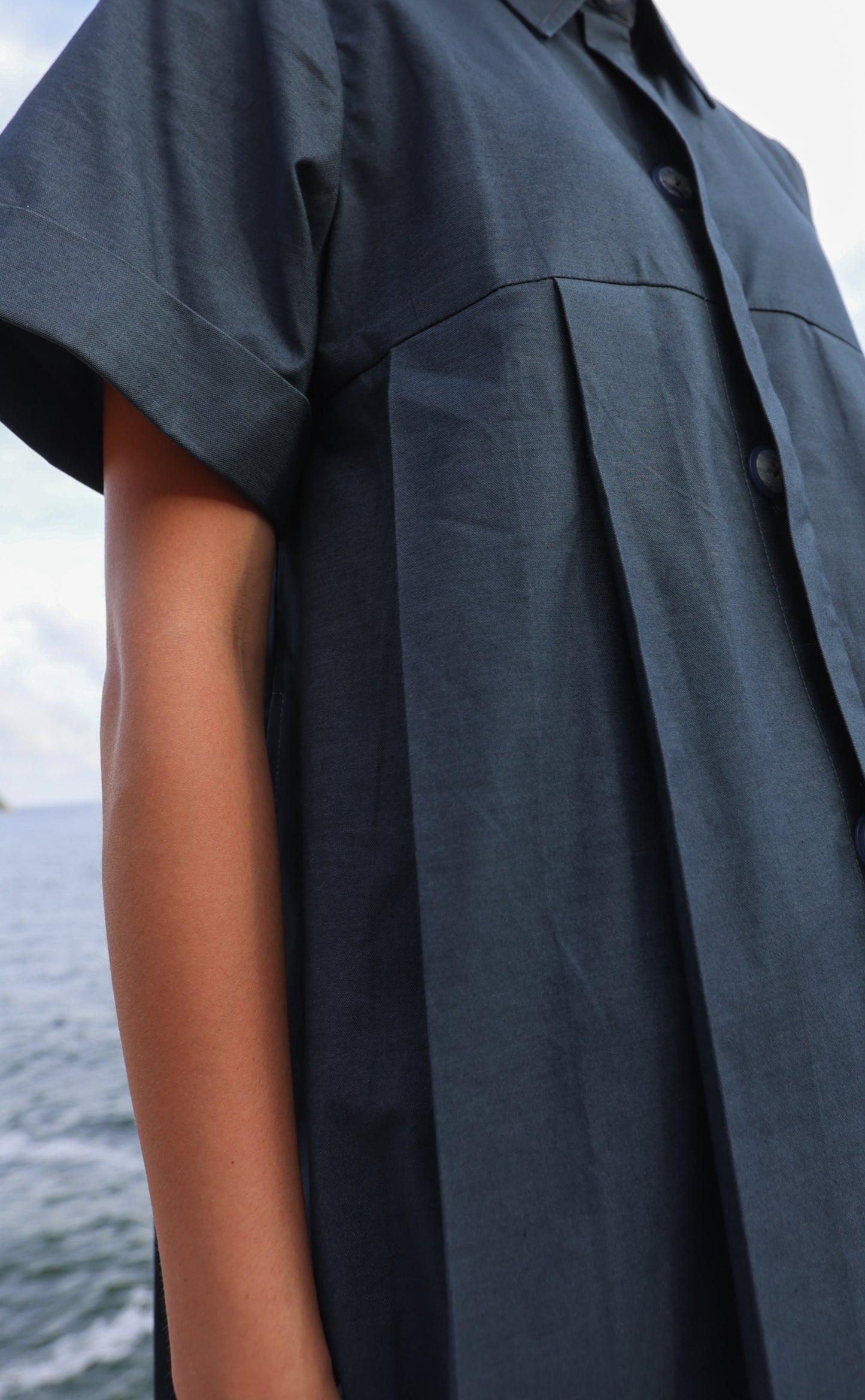 Maxi Pleated Skirt