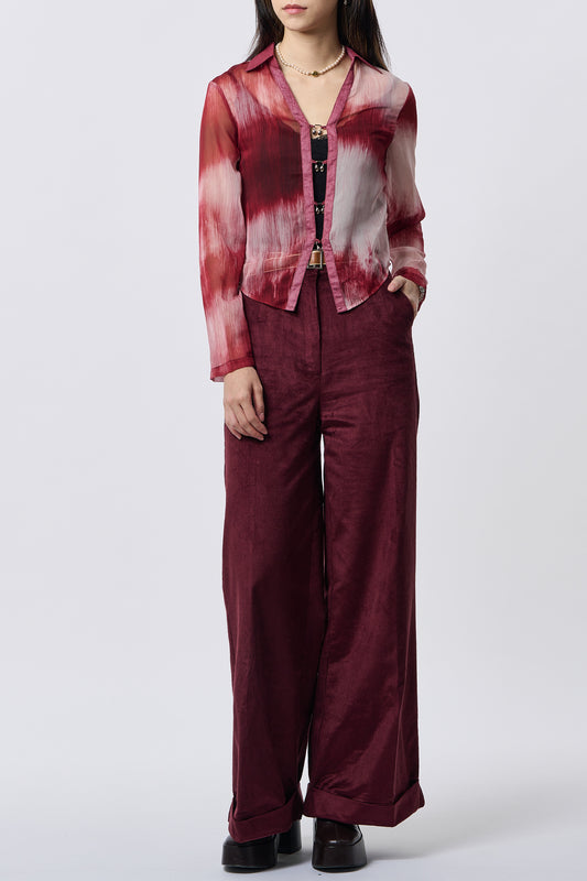 Tie-Dye Red Shirt