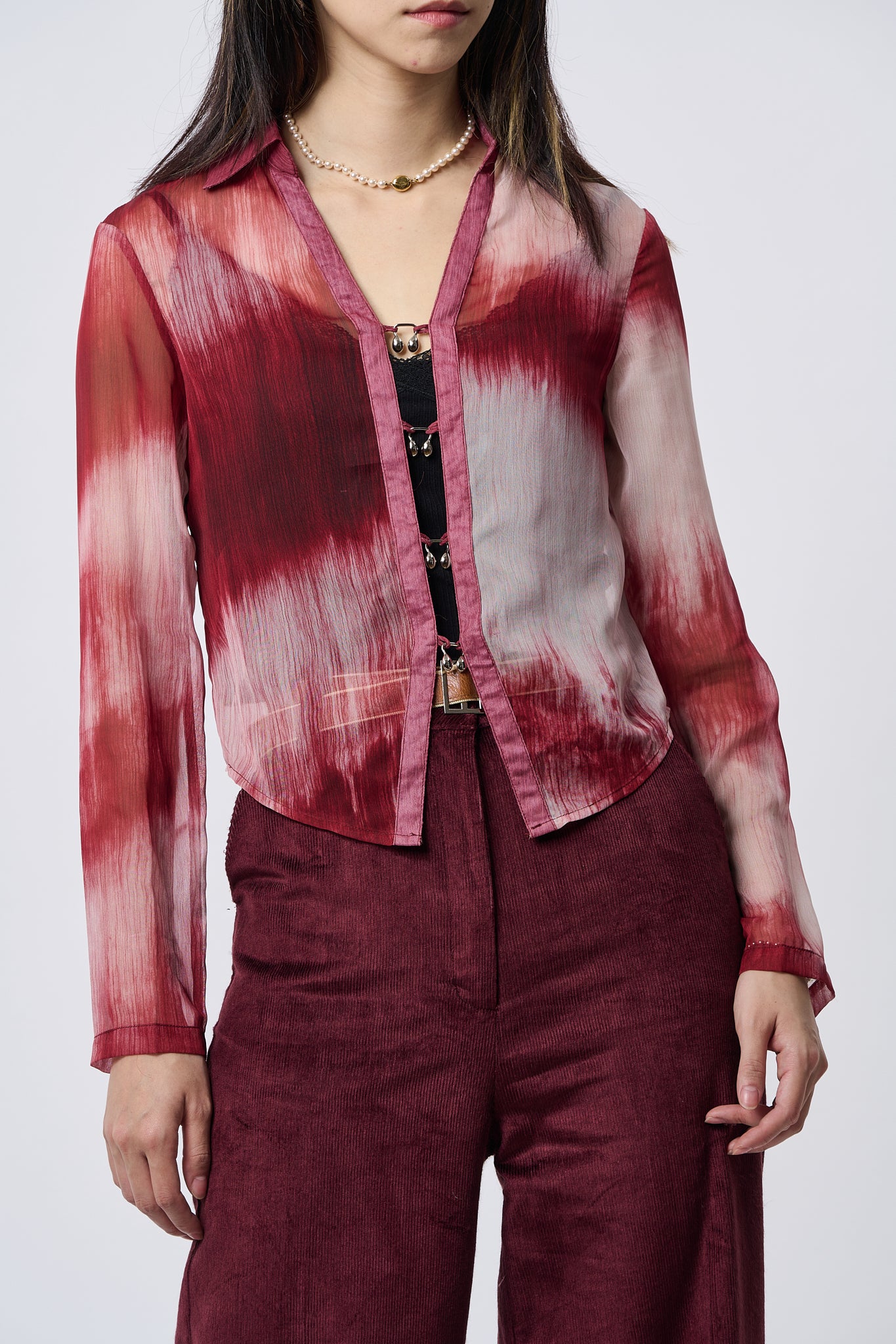 Tie-Dye Red Shirt