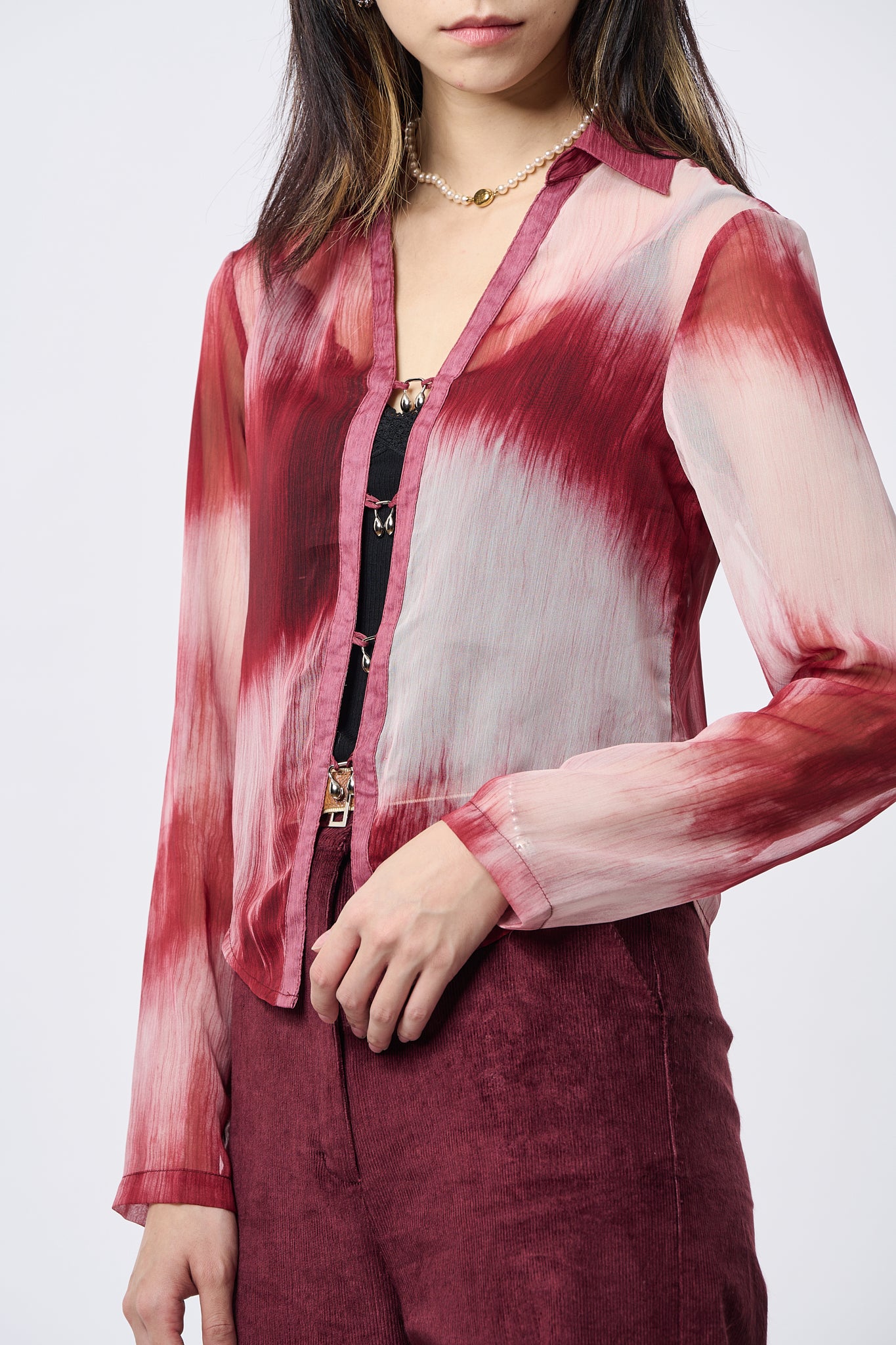 Tie-Dye Red Shirt