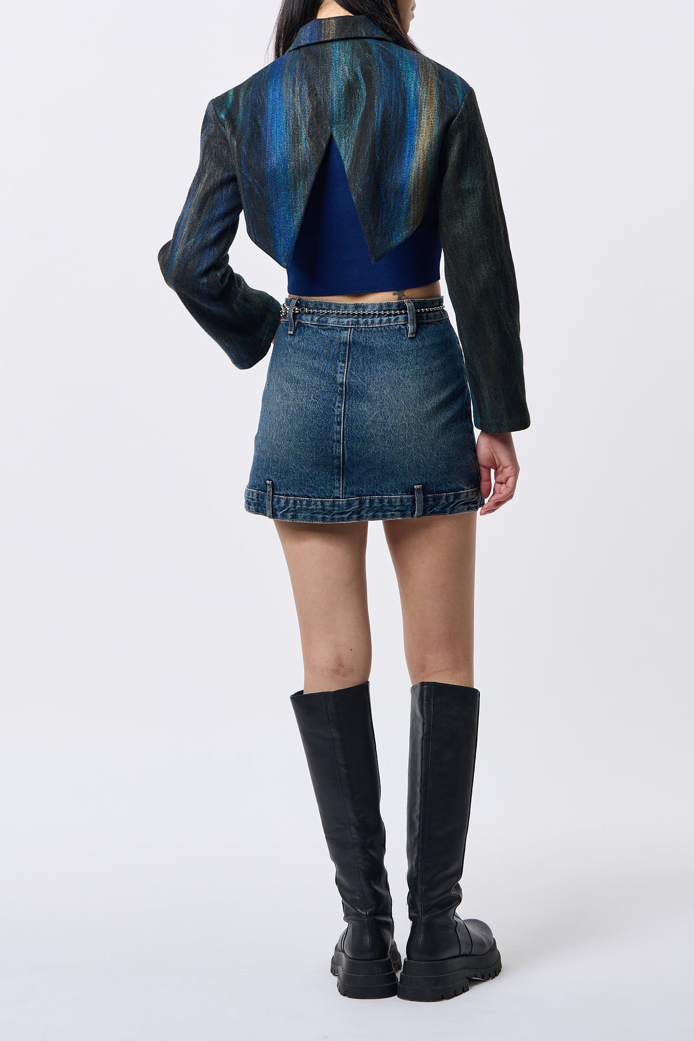 Blue Long Sleeve Jacket