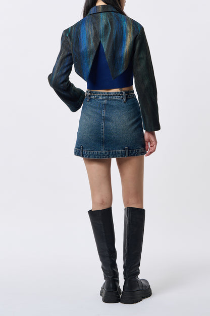 Blue Long Sleeve Jacket