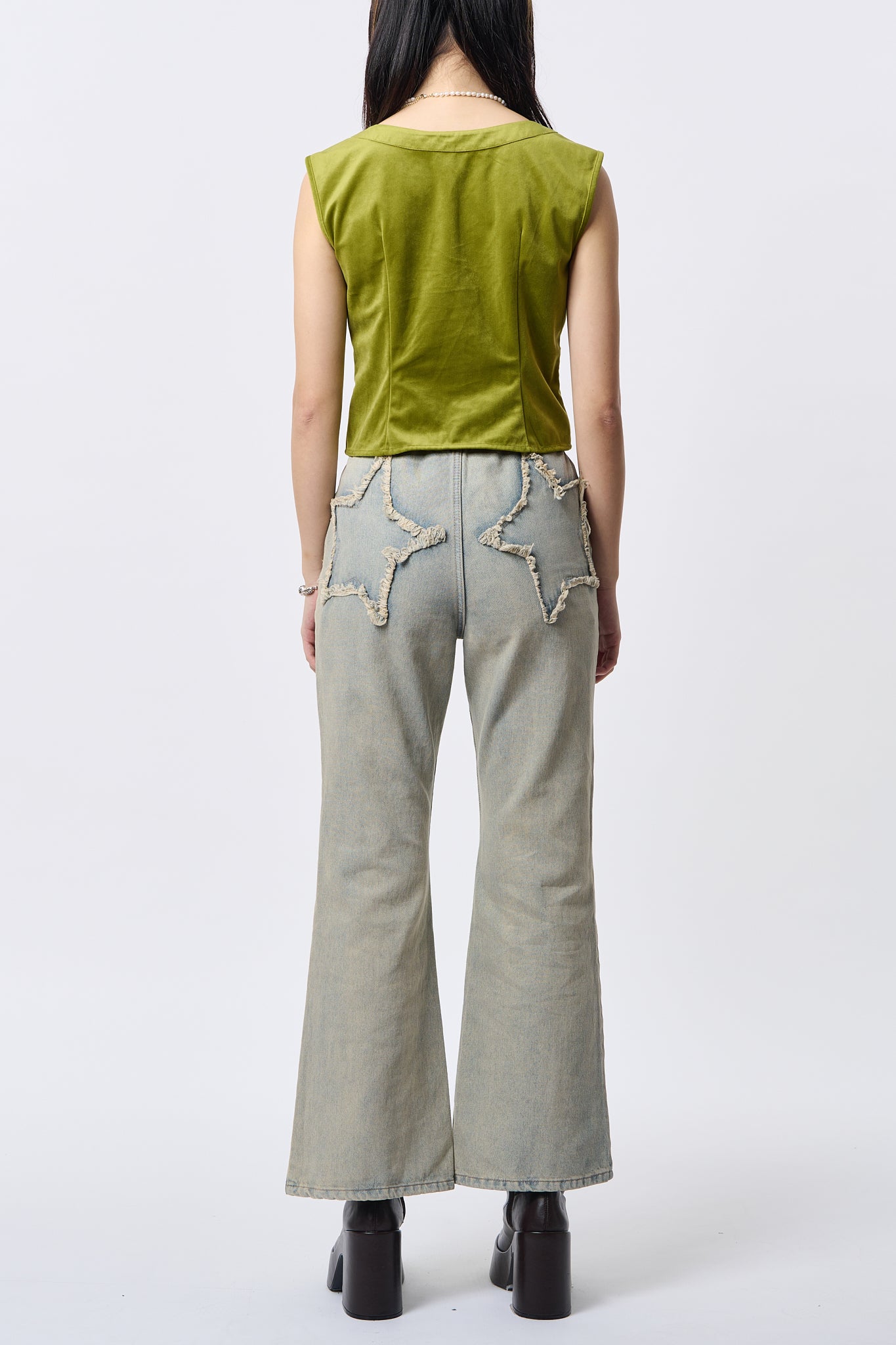 Green Velvet Waistcoat