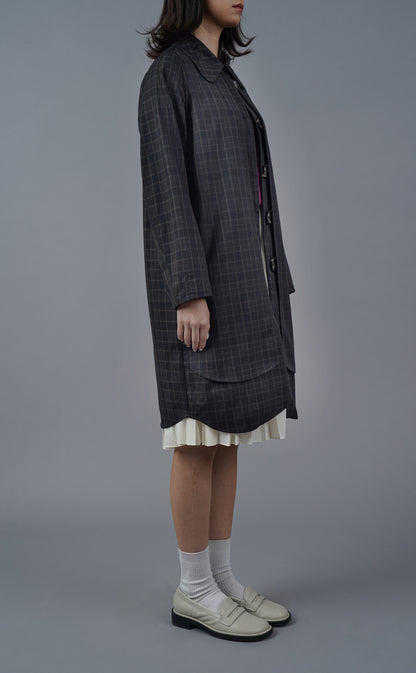 Tartan Shirt Jacket
