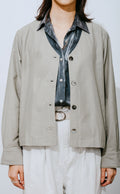 Water Repellent Collarless Shirt