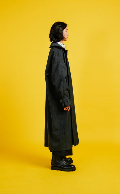 Plaid Cloth Coat