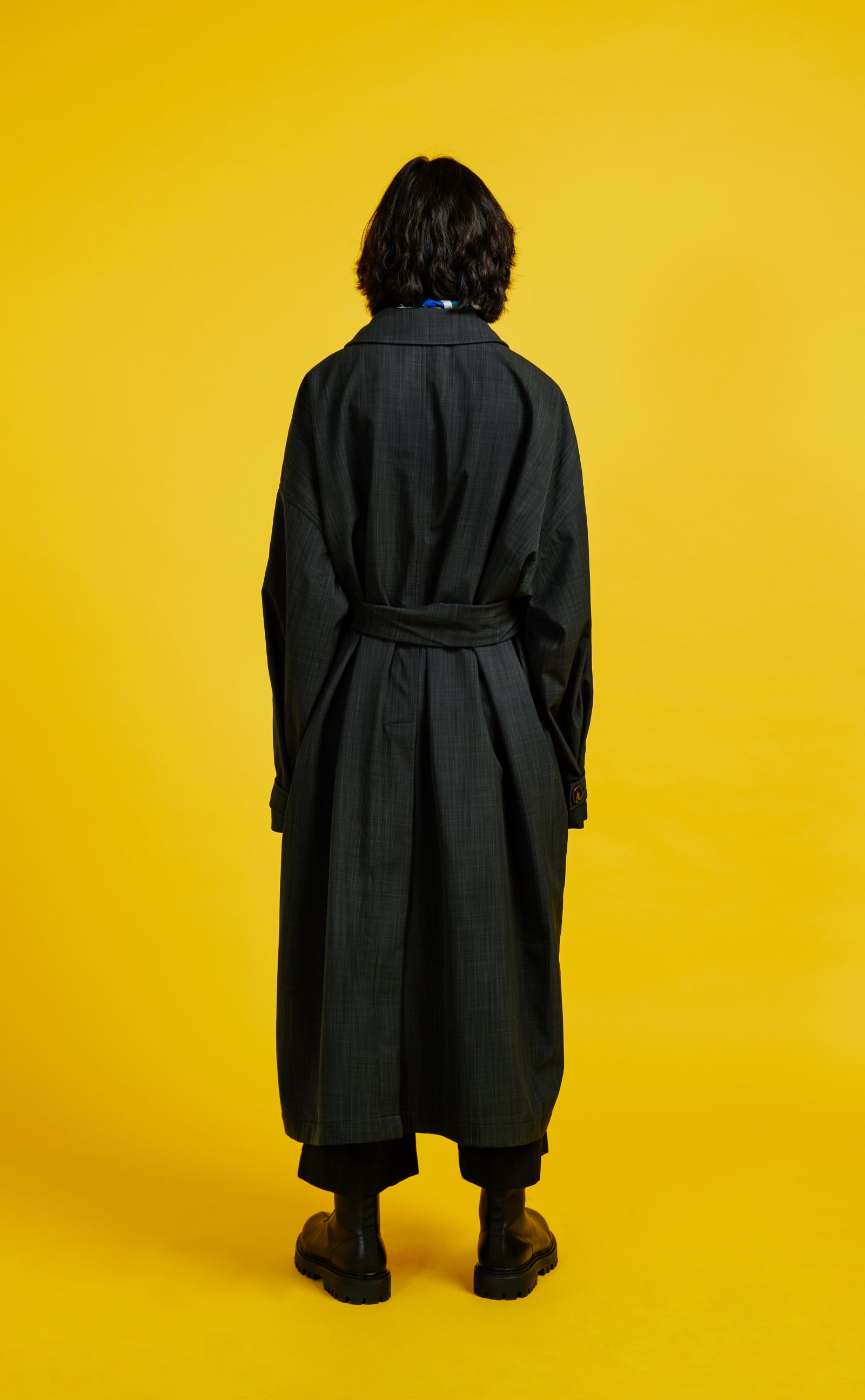 Plaid Cloth Coat