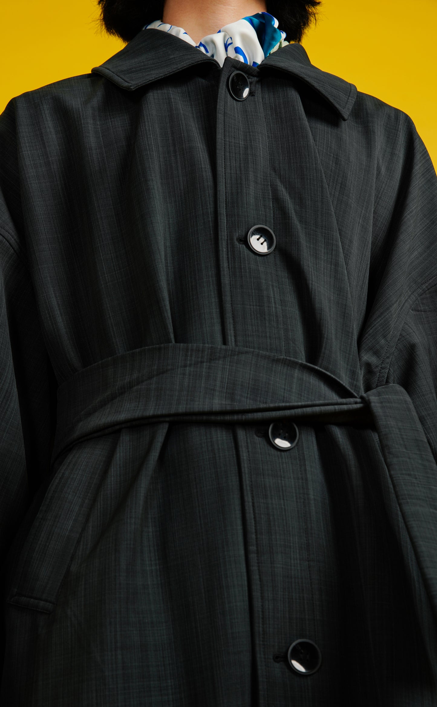 Plaid Cloth Coat