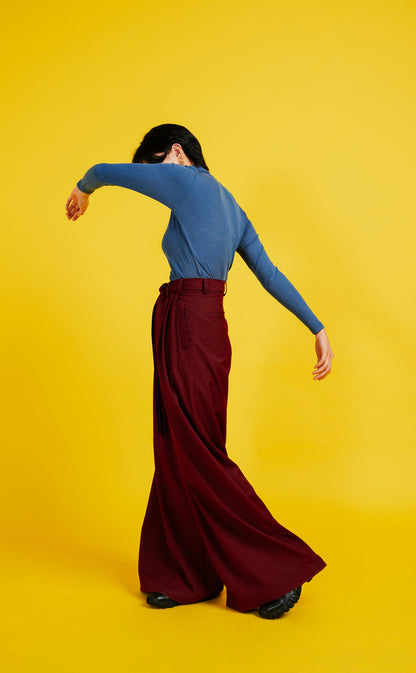Wide-Leg Trousers