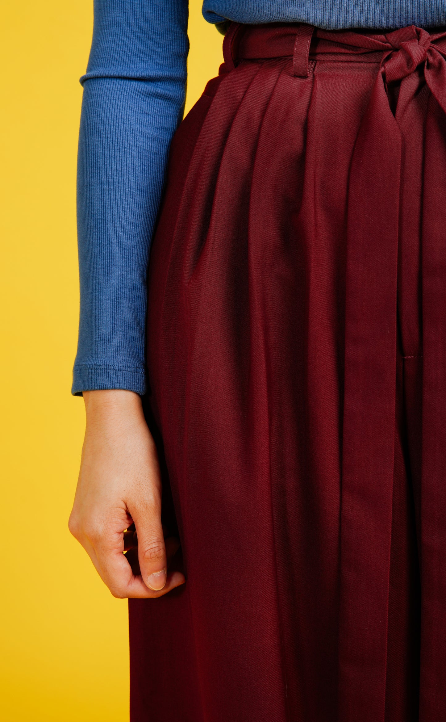 Wide-Leg Trousers