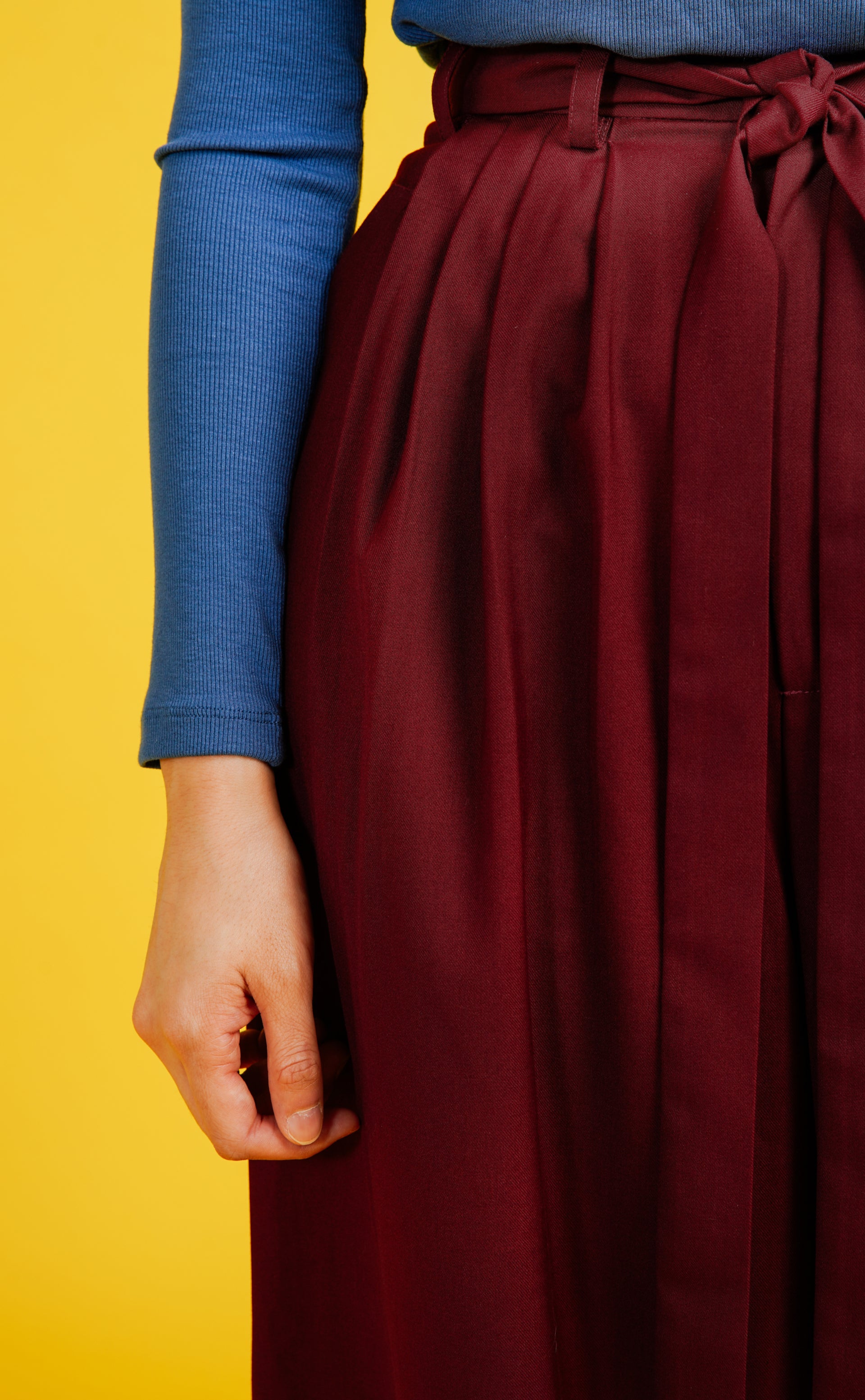 Wide-Leg Trousers