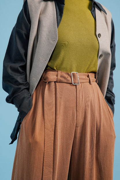 Wide-leg Trousers