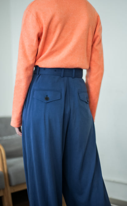 Wide-leg Trousers