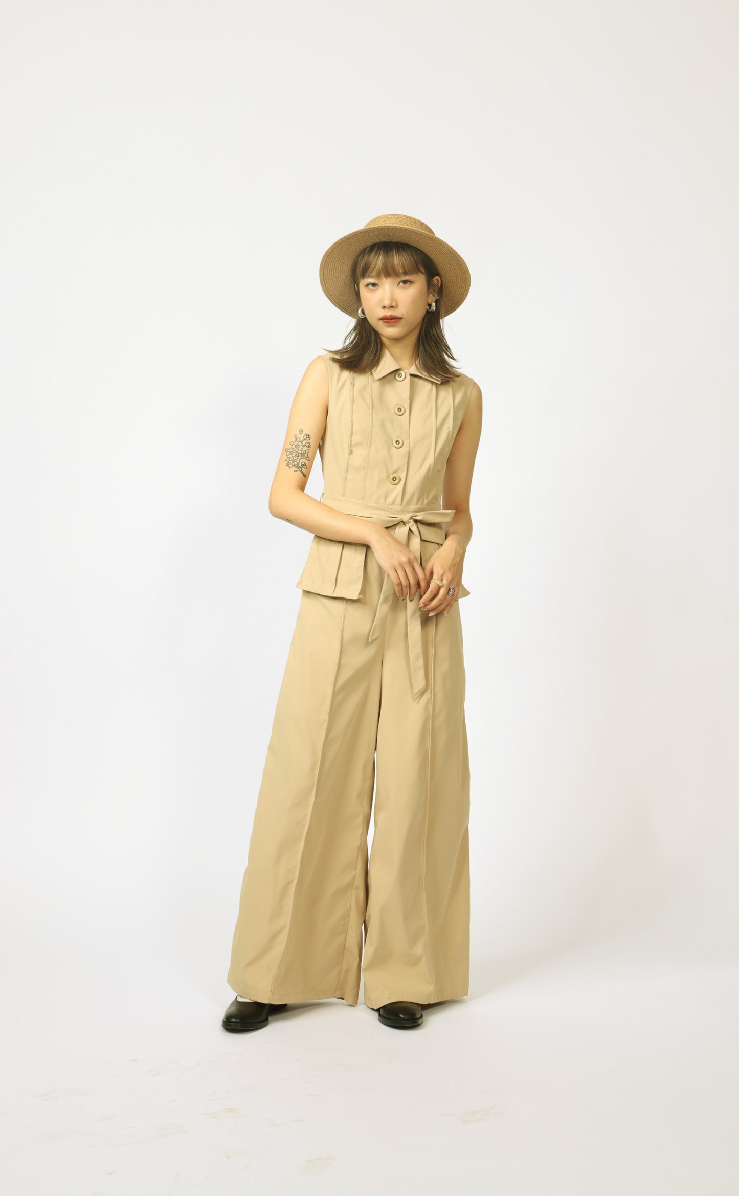Wide-Leg Jumpsuit
