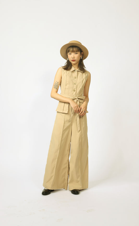 Wide-Leg Jumpsuit