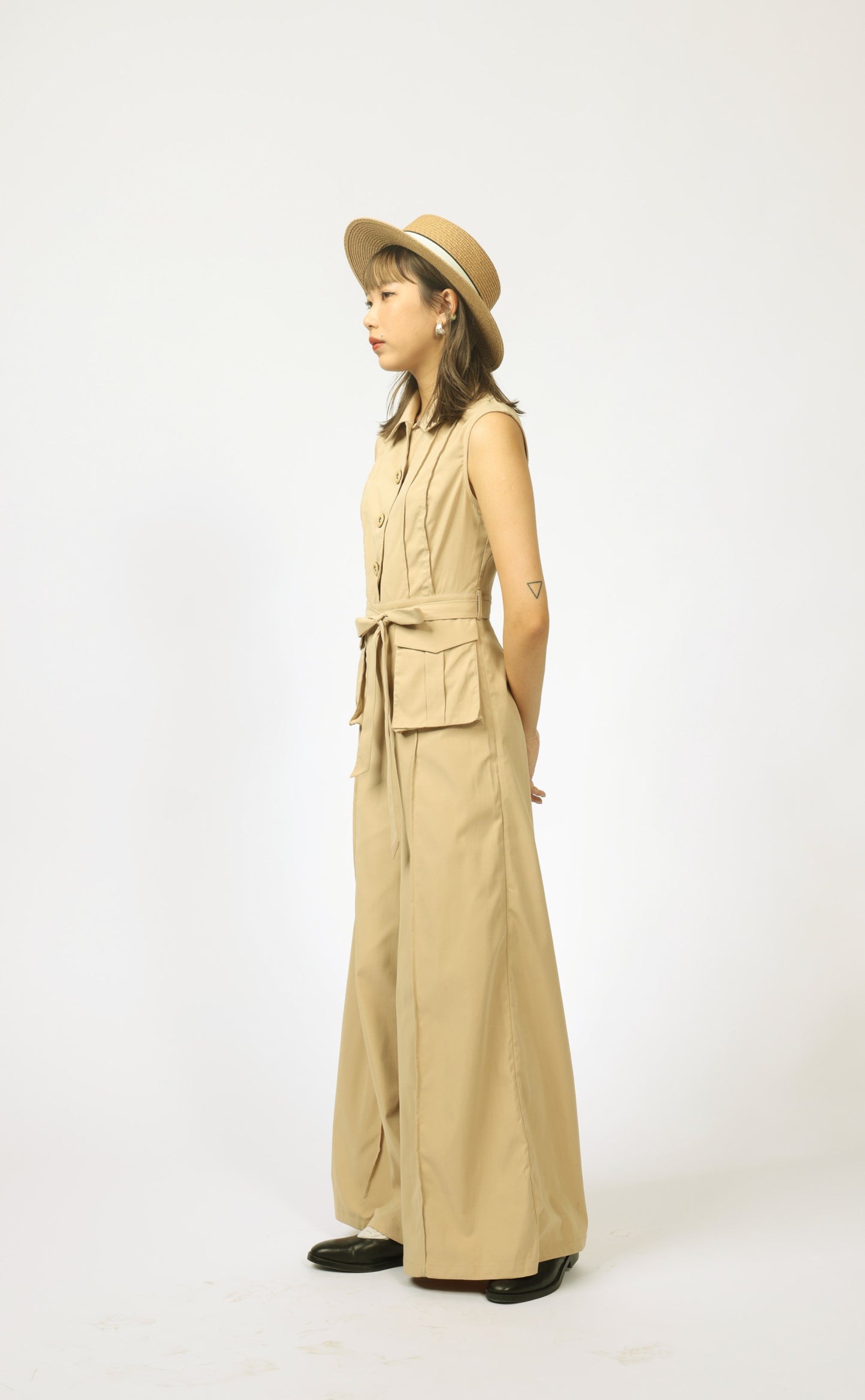 Wide-Leg Jumpsuit