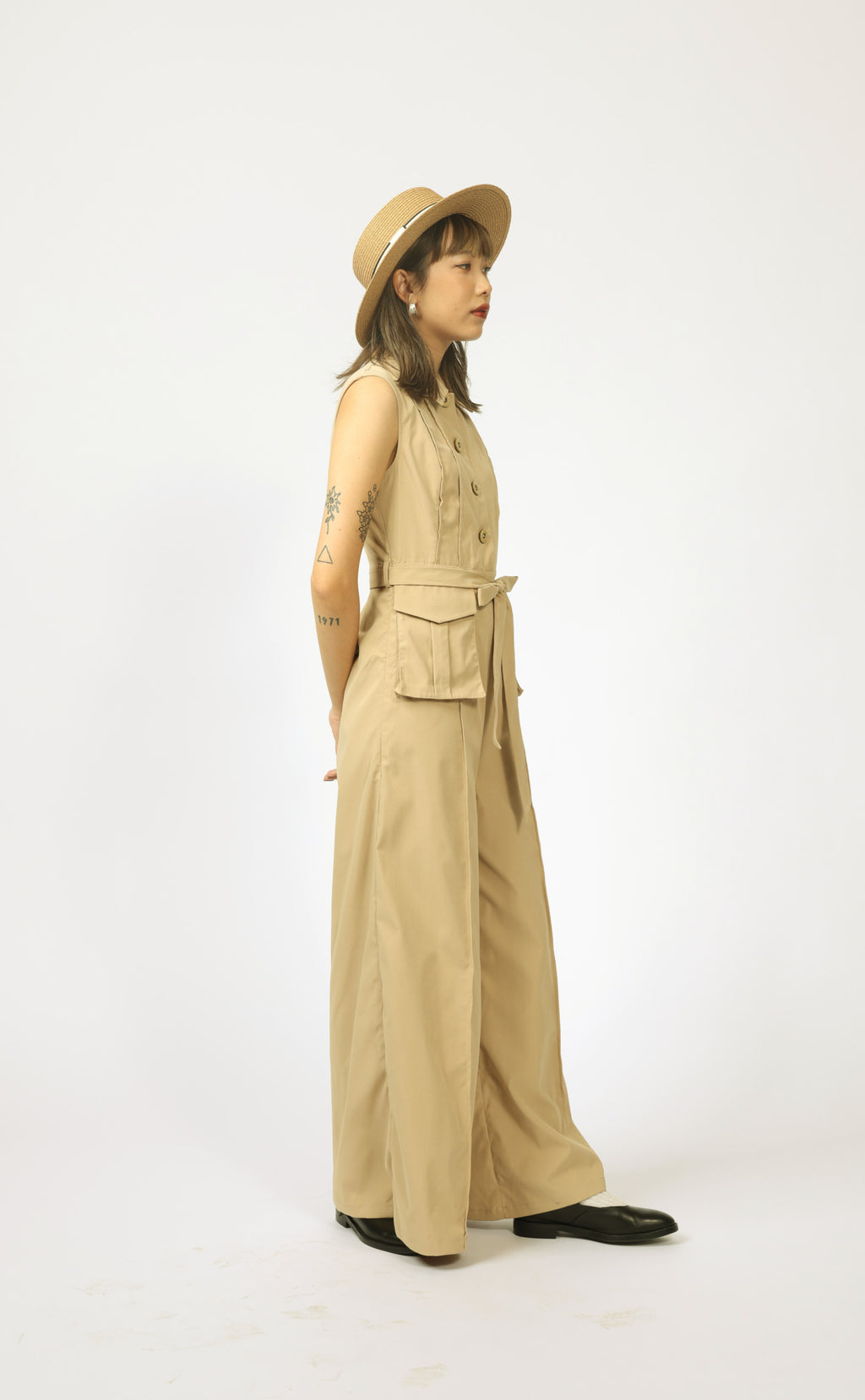 Wide-Leg Jumpsuit