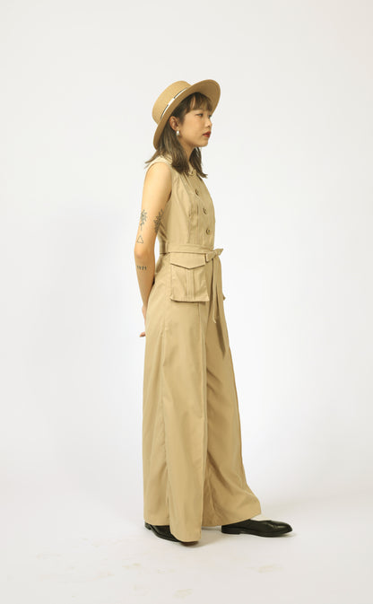 Wide-Leg Jumpsuit